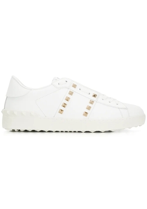 Valentino Garavani Rockstud Untitled leather sneakers - White