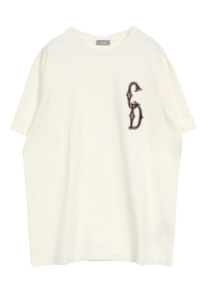 Christian Dior Pre-Owned 2010s logo-embroidered T-shirt - White