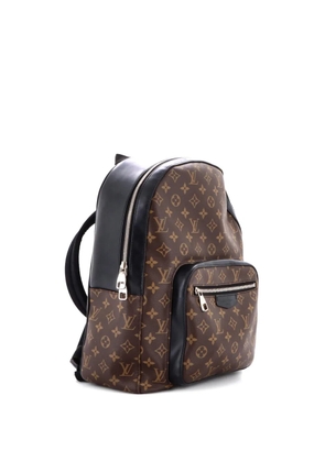 Louis Vuitton Pre-Owned Josh Macassar Monogram Canvas backpack - Black