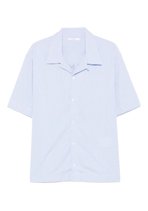 Givenchy cotton pinstripe bowling shirt - Blue