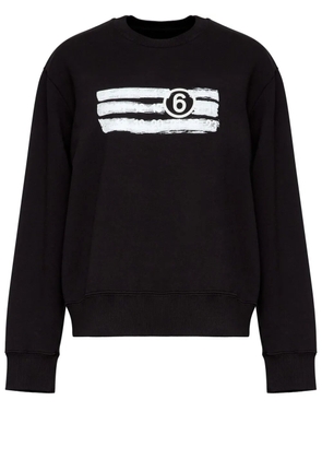 MM6 Maison Margiela jersey sweatshirt - Black