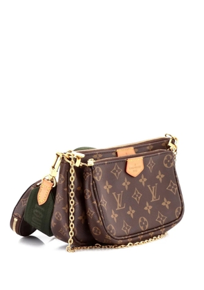 Louis Vuitton Pre-Owned Multi Pochette Accessoires Monogram Canvas crossbody bag - Brown
