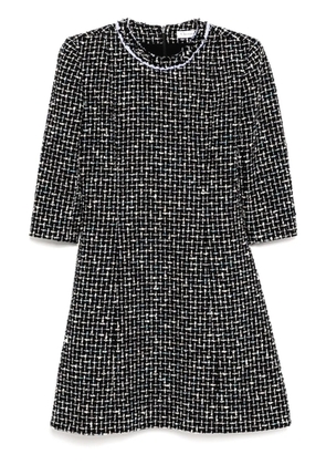 Christian Dior Pre-Owned 2010-2023 tweed dress - Black