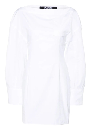 Jacquemus Chemise mini dress - White