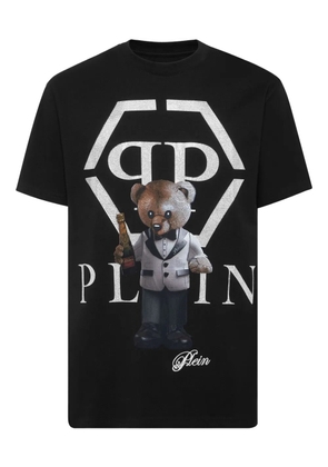 Philipp Plein bear-print T-shirt - Black