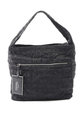 CHANEL Pre-Owned New Travel Line shoulder bag - Blue