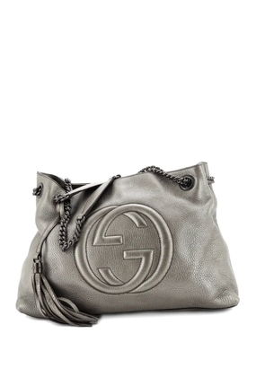 Gucci Pre-Owned Soho Chain Strap Leather Medium shoulder bag - Metallic