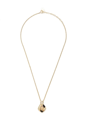 Christian Dior Pre-Owned CD-pendant necklace - Gold