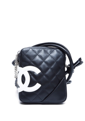 CHANEL Pre-Owned 2004-2005 Cambon line shoulder bag - Black