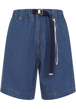 Mastermind World denim cotton shorts - Blue