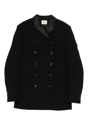 KHAITE Sabel double-breasted jacket - Black