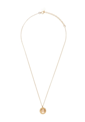 Christian Dior Pre-Owned CD pendant necklace - Gold