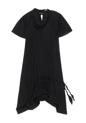 Bimba y Lola tie-detail midi dress - Black