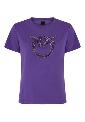 PINKO bead-embellished T-shirt - Purple