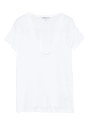 James Perse V-neck T-shirt - White