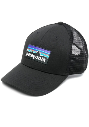 Patagonia logo patch cap - Black