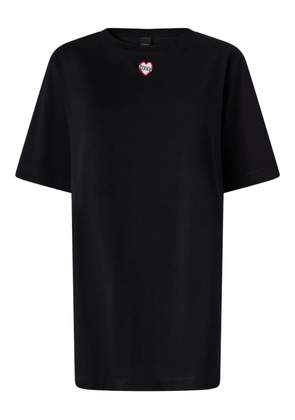 PINKO Miglio logo-detail T-shirt - Black