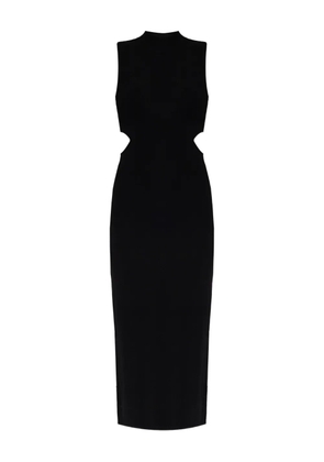 Gestuz cutout-detail midi dress - Black