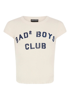 DSQUARED2 lettering-print T-Shirt - Neutrals