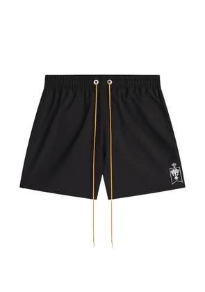 RHUDE back-pocket swim shorts - Black