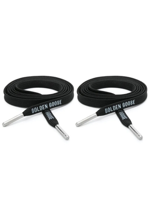 Golden Goose laces kit (set of two) - Black