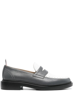 Thom Browne classic lightweight penny loafers - Grey