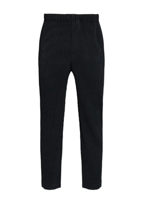 Homme Plissé Issey Miyake elasticated-waist pleated trousers - Black