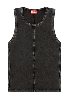 Diesel scoop-neck tank top - Black