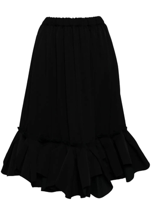 Comme Des Garçons high-waisted A-line skirts - Black