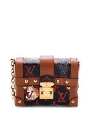 Louis Vuitton Pre-Owned Essential Trunk Limited Edition Grace Coddington Catogram Canvas pouch - Brown
