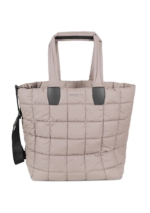 VeeCollective x Claire Holt Porter quilted tote bag - Neutrals