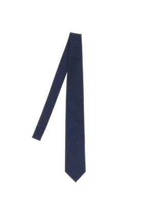 Brioni Essential polka-dot tie - Blue