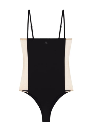 Courrèges Illusion swimsuit - Black