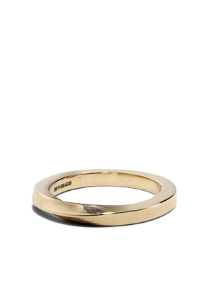 CC-Steding 9kt yellow gold twist ring - Silver