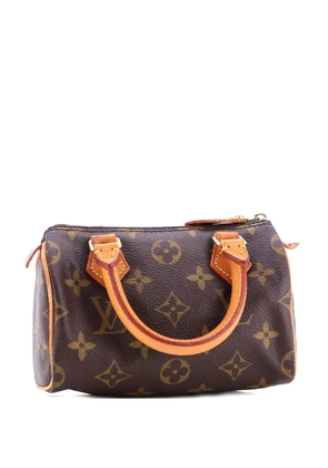 Louis Vuitton Pre-Owned Speedy Mini HL Handbag Monogram Canvas satchel - Brown