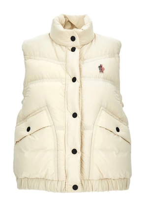 Moncler Grenoble quilted-panelled gilet - White