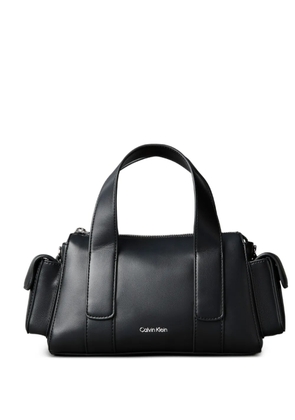 Calvin Klein leather tote bag - Black