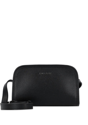 Lacoste logo-plaque crossbody bag - Black