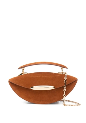 ZIMMERMANN Wavelength top handle chain tote bag - Brown