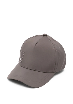 Emporio Armani logo-patch adjustable cap - Grey