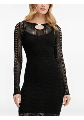 MARCIANO by GUESS long-sleeve keyhole midi dress - Black