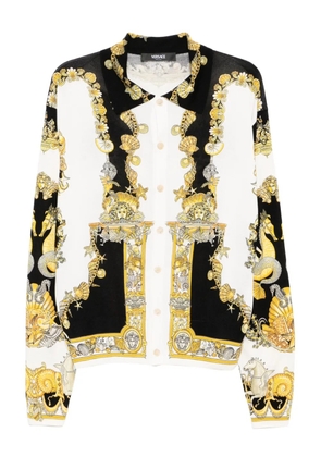 Versace Coral Theatre silk shirt - Neutrals