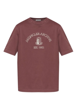 Moncler graphic T-shirt - Red