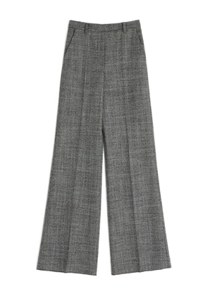 Valentino Garavani pressed-crease virgin-wool trousers - Grey