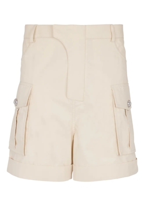 Balmain cotton cargo shorts - Neutrals
