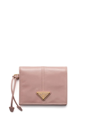 Prada small leather wallet - Pink