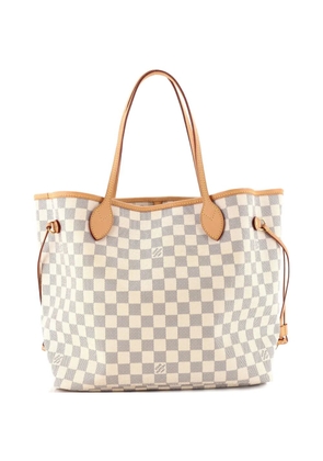 Louis Vuitton Pre-Owned Neverfull Damier MM tote bag - White