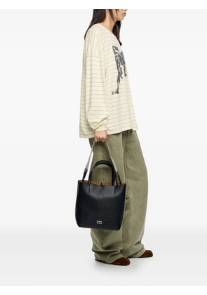 Bimba y Lola leather tote bag - Black