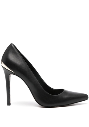 Just Cavalli 120mm leather pumps - Black