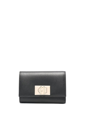 Furla 1927 grained-effect wallet - Black